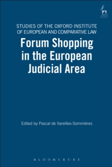 Forum Shopping in the European Judicial Area