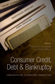 Consumer Credit, Debt and Bankruptcy : Comparative and International Perspectives