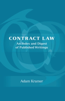 Contract Law : An Index and Digest of Published Writings