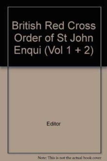 British Red Cross and Order of St John Enquiry List for Wounded and Missing : October 1st 1918: Part I, Multiple copy pack Book British Red Cross and Order of St John Enquiry List for Wounded and Missing : October 1st 1918: Part I, Multiple copy pack Book
