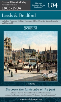 Leeds and Bradford, Sheet map, folded Book Leeds and Bradford, Sheet map, folded Book