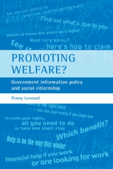 Promoting welfare? : Government information policy and social citizenship