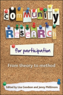 Community research for participation : From theory to method