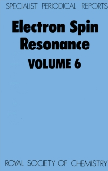 Electron Spin Resonance : Volume 6