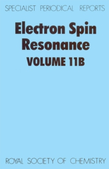 Electron Spin Resonance : Volume 11B