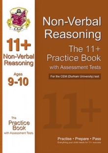 11+ Non-verbal Reasoning Practice Book with Assessment Tests (Age 9-10) for the CEM Test, Paperback Book 11+ Non-verbal Reasoning Practice Book with Assessment Tests (Age 9-10) for the CEM Test, Paperback Book