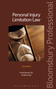 Personal Injury Limitation Law, Paperback / softback Book Personal Injury Limitation Law, Paperback / softback Book