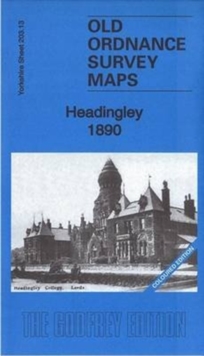 Headingley 1890: Yorkshire Sheet 203.13a : Coloured Edition