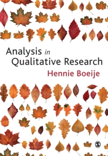 Analysis in Qualitative Research, Paperback Book Analysis in Qualitative Research, Paperback Book