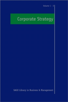 Corporate Strategy, Hardback Book Corporate Strategy, Hardback Book