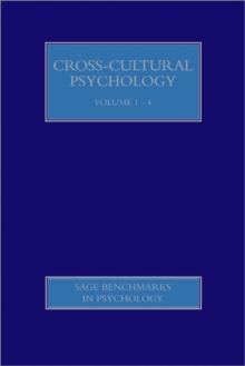 Cross-Cultural Psychology, Hardback Book Cross-Cultural Psychology, Hardback Book