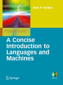 A Concise Introduction to Languages and Machines