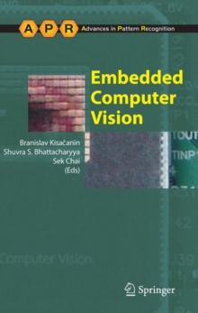 Embedded Computer Vision, Hardback Book Embedded Computer Vision, Hardback Book