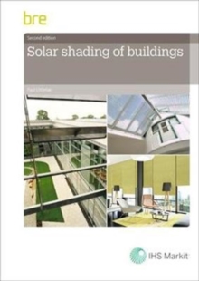 Solar Shading of Buildings, Paperback / softback Book Solar Shading of Buildings, Paperback / softback Book
