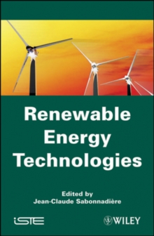 Renewable Energy Technologies, Hardback Book Renewable Energy Technologies, Hardback Book