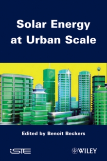 Solar Energy at Urban Scale, Hardback Book Solar Energy at Urban Scale, Hardback Book
