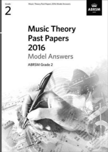 Music Theory Past Papers 2016 Model Answers, ABRSM Grade 8, Sheet music Book Music Theory Past Papers 2016 Model Answers, ABRSM Grade 8, Sheet music Book