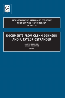 Documents from Glenn Johnson and F. Taylor Ostrander