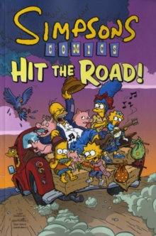 Simpsons Comics Hit the Road, Paperback Book Simpsons Comics Hit the Road, Paperback Book