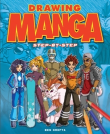 Drawing Manga: Step-by-step, Paperback Book Drawing Manga: Step-by-step, Paperback Book