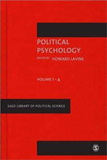 Political Psychology, Hardback Book Political Psychology, Hardback Book
