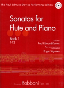 RABBONI SONATAS FOR FLUTE PIANO, Paperback Book RABBONI SONATAS FOR FLUTE PIANO, Paperback Book