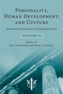 Personality, Human Development, and Culture : International Perspectives On Psychological Science (Volume 2), Hardback Book Personality, Human Development, and Culture : International Perspectives On Psychological Science (Volume 2), Hardback Book