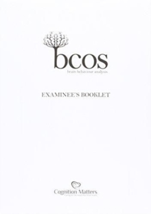 BCoS Cognitive Screen : Examinee's Booklet (Pack of 15), Paperback / softback Book BCoS Cognitive Screen : Examinee's Booklet (Pack of 15), Paperback / softback Book