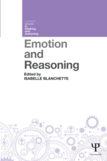 Emotion and Reasoning, Paperback / softback Book Emotion and Reasoning, Paperback / softback Book