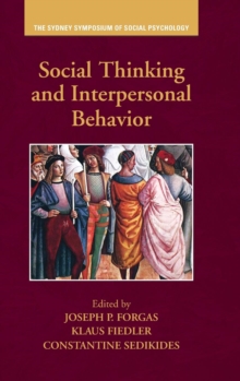 Social Thinking and Interpersonal Behavior, Hardback Book Social Thinking and Interpersonal Behavior, Hardback Book
