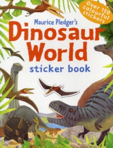 Dinosaur World Sticker Book, Paperback Book Dinosaur World Sticker Book, Paperback Book