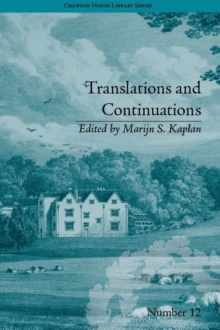 Translations and Continuations : Riccoboni and Brooke, Graffigny and Roberts