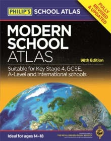 Philip's Modern School Atlas, Hardback Book Philip's Modern School Atlas, Hardback Book