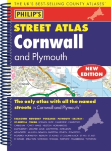 Philip's Street Atlas Cornwall and Plymouth, Spiral bound Book Philip's Street Atlas Cornwall and Plymouth, Spiral bound Book