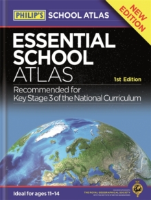 Philip's Essential School Atlas, Paperback Book Philip's Essential School Atlas, Paperback Book