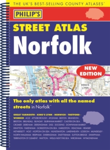 Philip's Street Atlas Norfolk, Spiral bound Book Philip's Street Atlas Norfolk, Spiral bound Book