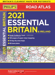 2021 Philip's Essential Road Atlas Britain and Ireland : (A4 Paperback), Paperback / softback Book 2021 Philip's Essential Road Atlas Britain and Ireland : (A4 Paperback), Paperback / softback Book