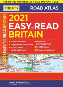 2021 Philip's Easy to Read Britain Road Atlas : (A4 Paperback), Paperback / softback Book 2021 Philip's Easy to Read Britain Road Atlas : (A4 Paperback), Paperback / softback Book