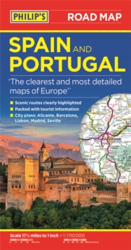 Philip's Spain and Portugal Road Map, Paperback / softback Book Philip's Spain and Portugal Road Map, Paperback / softback Book