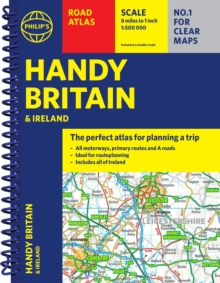 Philip's Handy Atlas Britain : Spiral A5