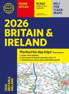 2026 Philips Road Atlas Britain & Ireland : (A4 Paperback)