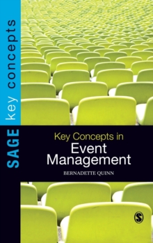 Key Concepts in Event Management, Hardback Book Key Concepts in Event Management, Hardback Book