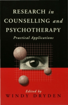 Research in Counselling and Psychotherapy : Practical Applications