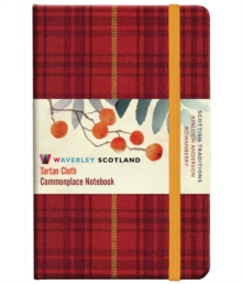 Waverley S.T. (M): Rowanberry Pocket Genuine Tartan Cloth Commonplace Notebook