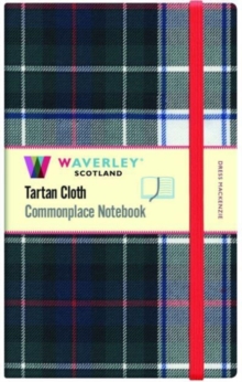 Dress Mackenzie Large Tartan Notebook: 21 x 13cm : - Waverley Scotland Tartan Cloth Commonplace Notebook/Journal