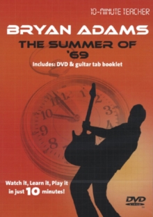 10-minute Teacher: Bryan Adams - The Summer of '69, DVD DVD 10-minute Teacher: Bryan Adams - The Summer of '69, DVD DVD
