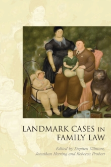Landmark Cases in Family Law, Hardback Book Landmark Cases in Family Law, Hardback Book
