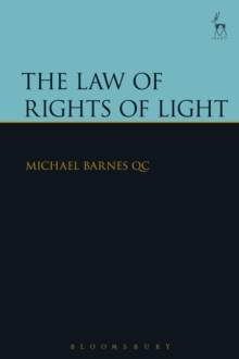 The Law of Rights of Light, Hardback Book The Law of Rights of Light, Hardback Book