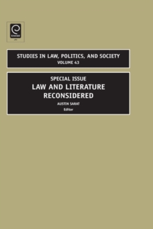 Law and Literature Reconsidered : Special Issue