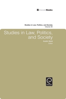 Studies in Law, Politics and Society, Hardback Book Studies in Law, Politics and Society, Hardback Book